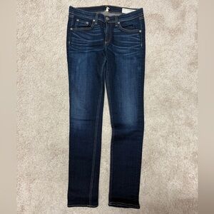 rag & bone Women's Deep Indigo Skinny Jeans